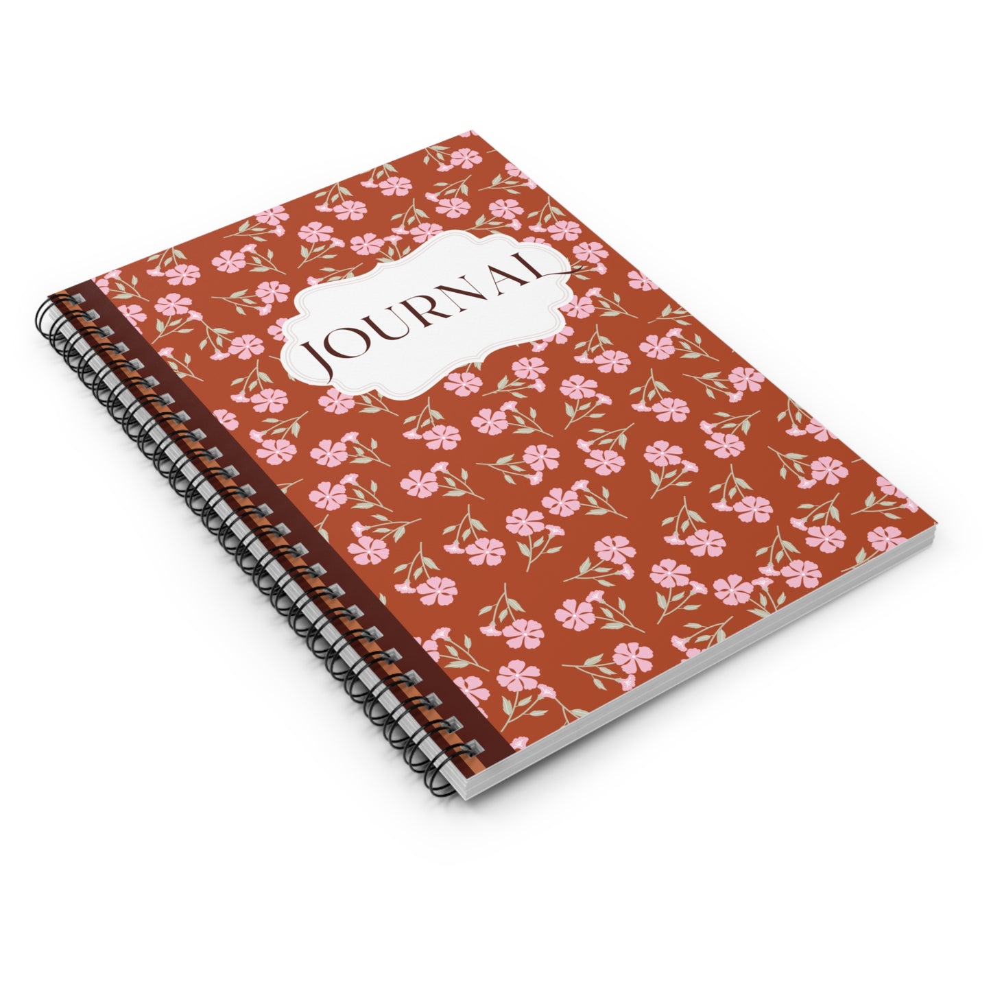 Floral Spiral Notebook - Perfect for Journaling, Writing, Gifts, Study,