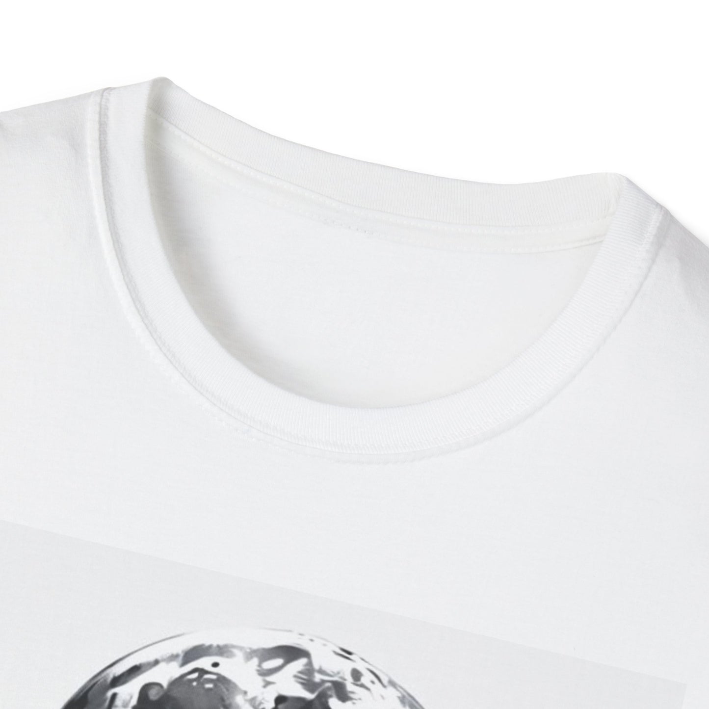 Moonlit Bear Unisex T-Shirt | Nature Lover Gift, Wildlife Tee, Outdoor Adventure Shirt, Graphic Apparel, Eco-Friendly Fashion