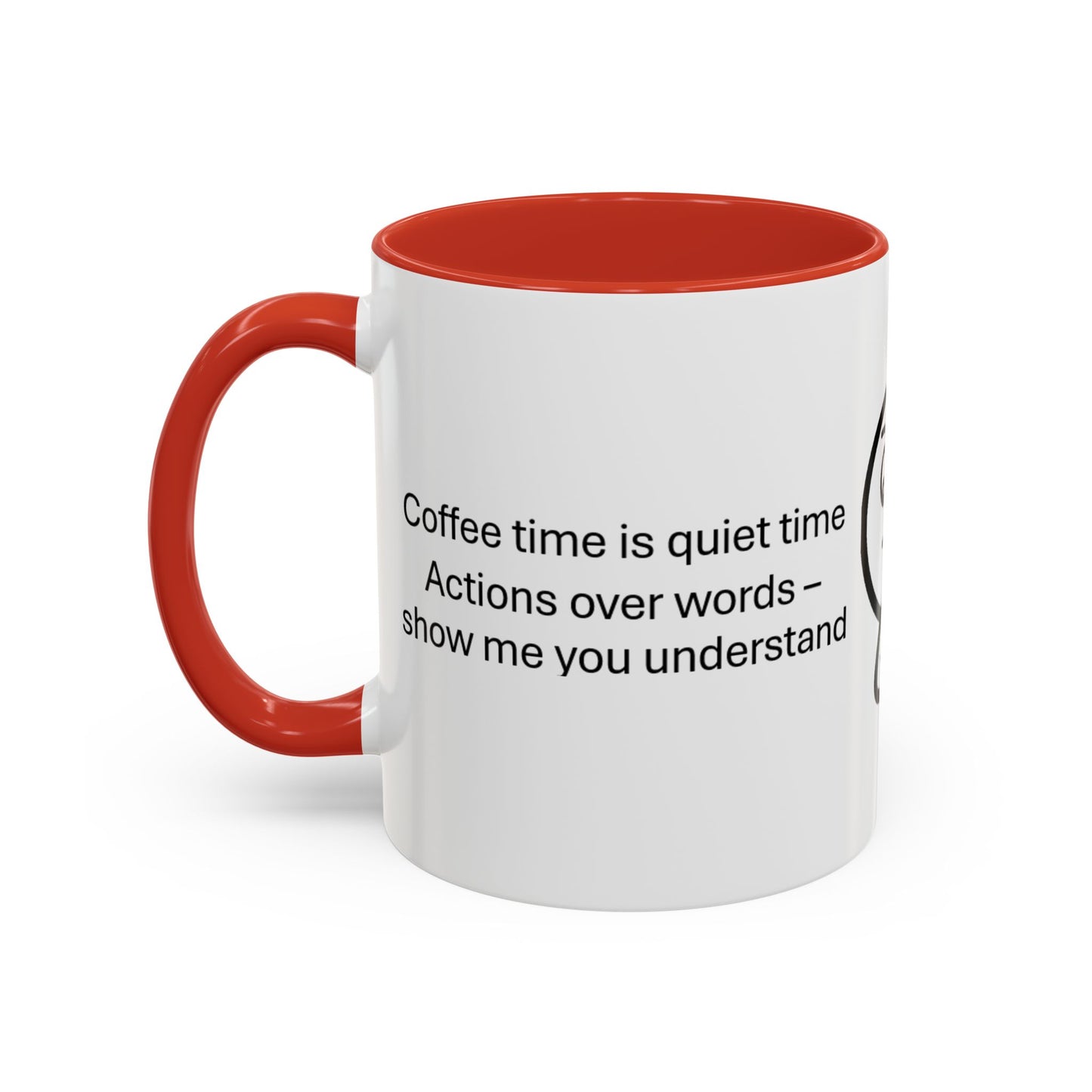 Quiet Time Coffee Mug | Inspirational 11oz & 15oz Cups | Perfect for Coffee Lovers & Gift for Friends