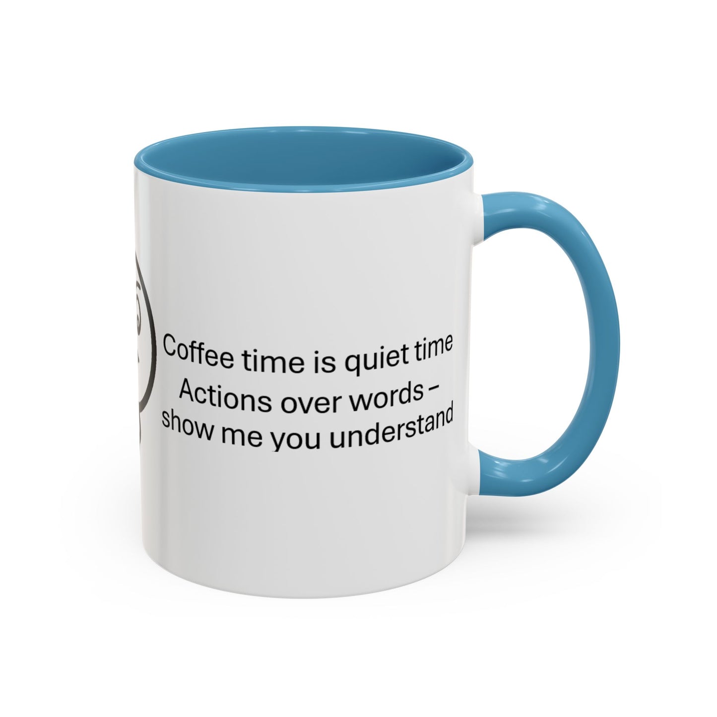 Quiet Time Coffee Mug | Inspirational 11oz & 15oz Cups | Perfect for Coffee Lovers & Gift for Friends