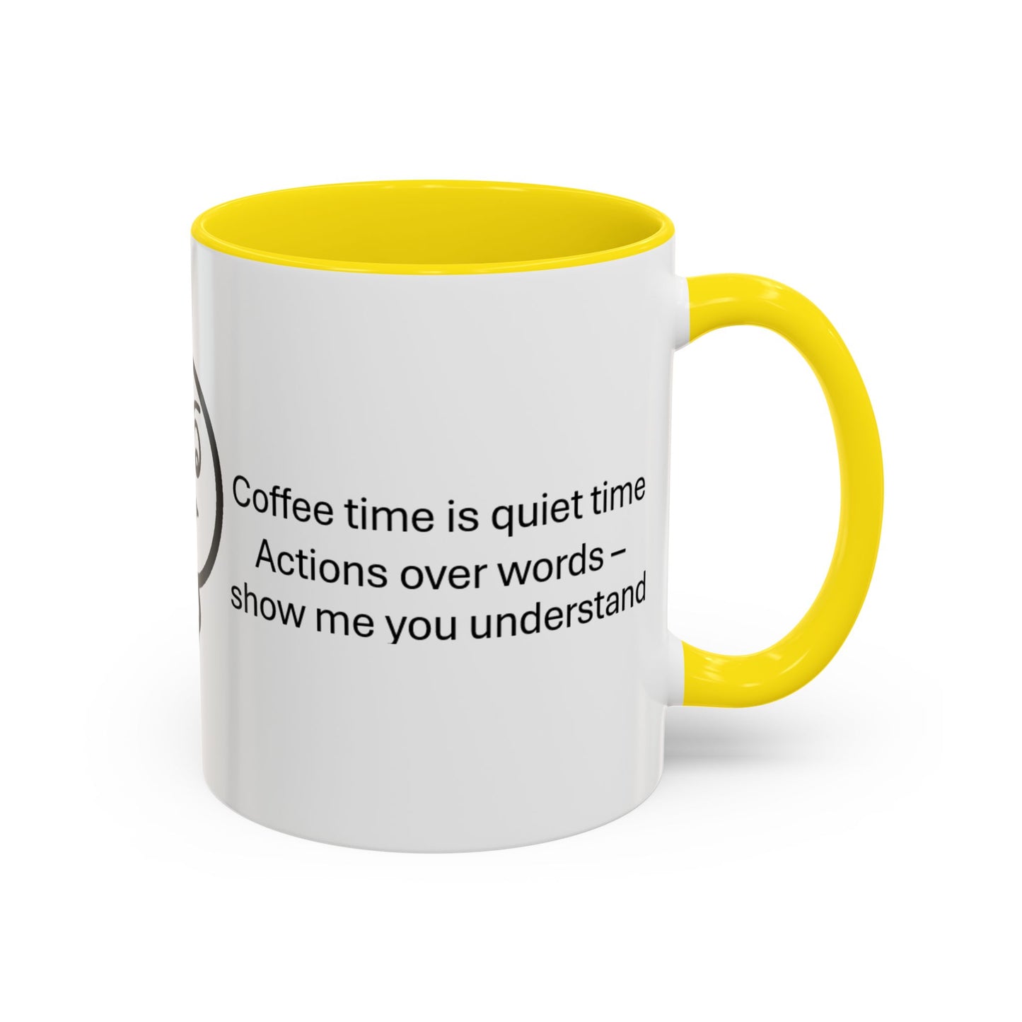 Quiet Time Coffee Mug | Inspirational 11oz & 15oz Cups | Perfect for Coffee Lovers & Gift for Friends
