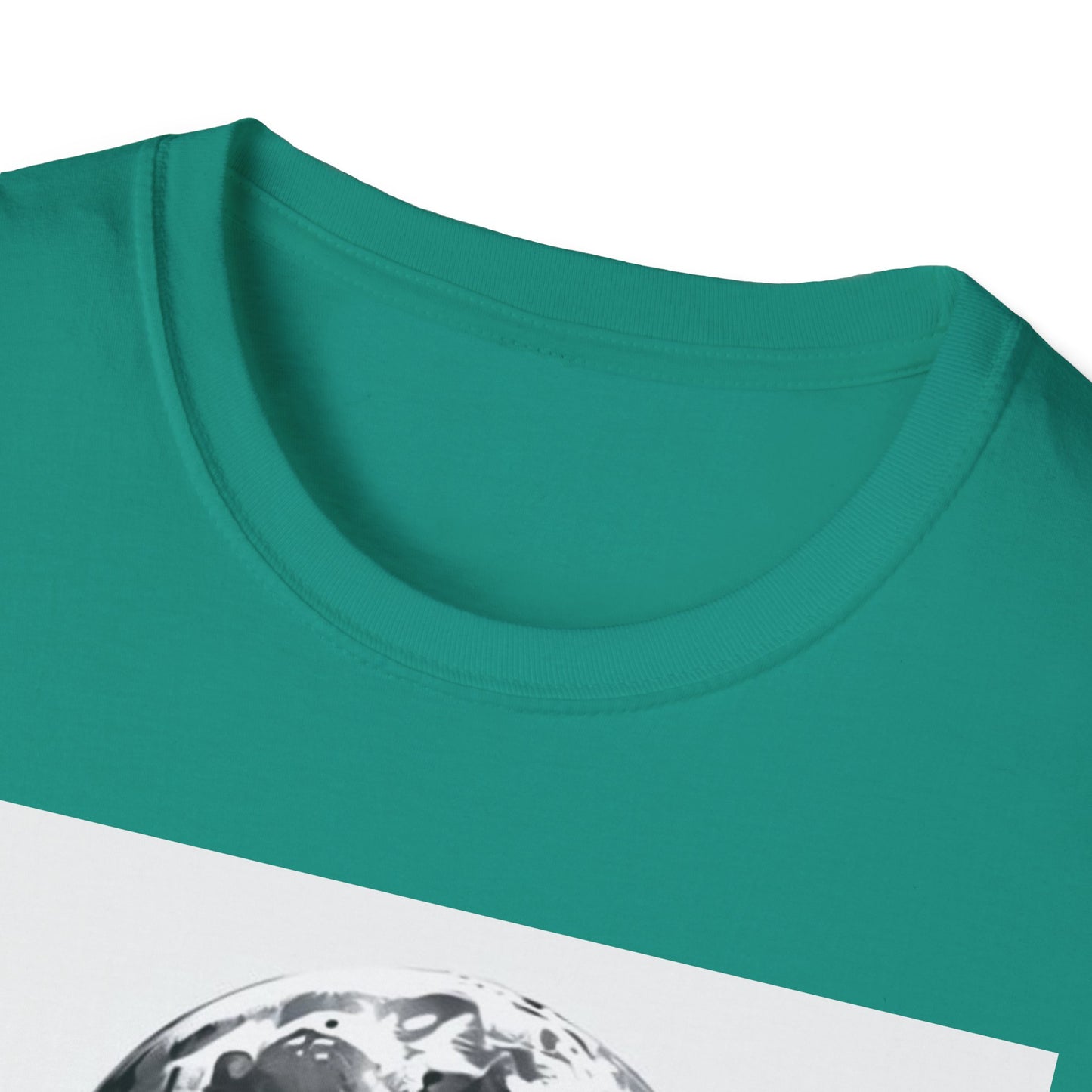 Moonlit Bear Unisex T-Shirt | Nature Lover Gift, Wildlife Tee, Outdoor Adventure Shirt, Graphic Apparel, Eco-Friendly Fashion