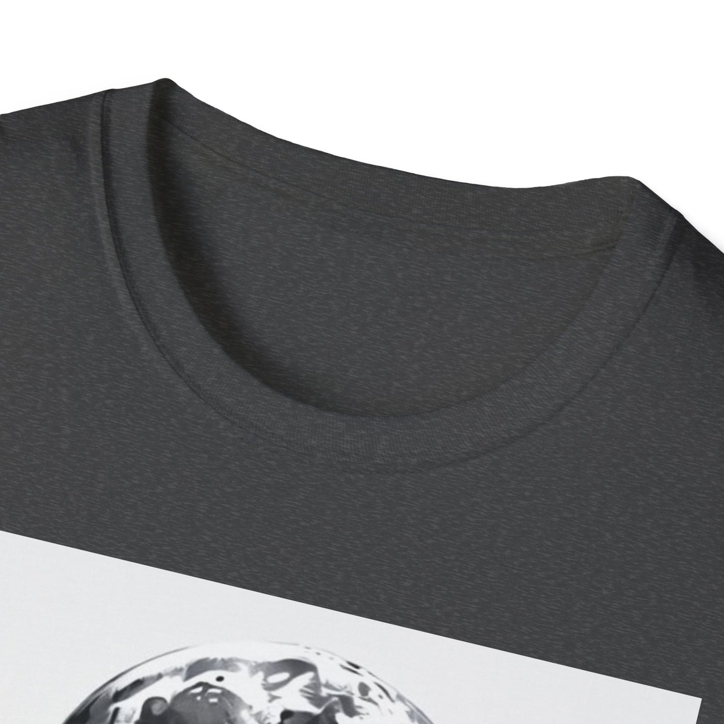 Moonlit Bear Unisex T-Shirt | Nature Lover Gift, Wildlife Tee, Outdoor Adventure Shirt, Graphic Apparel, Eco-Friendly Fashion