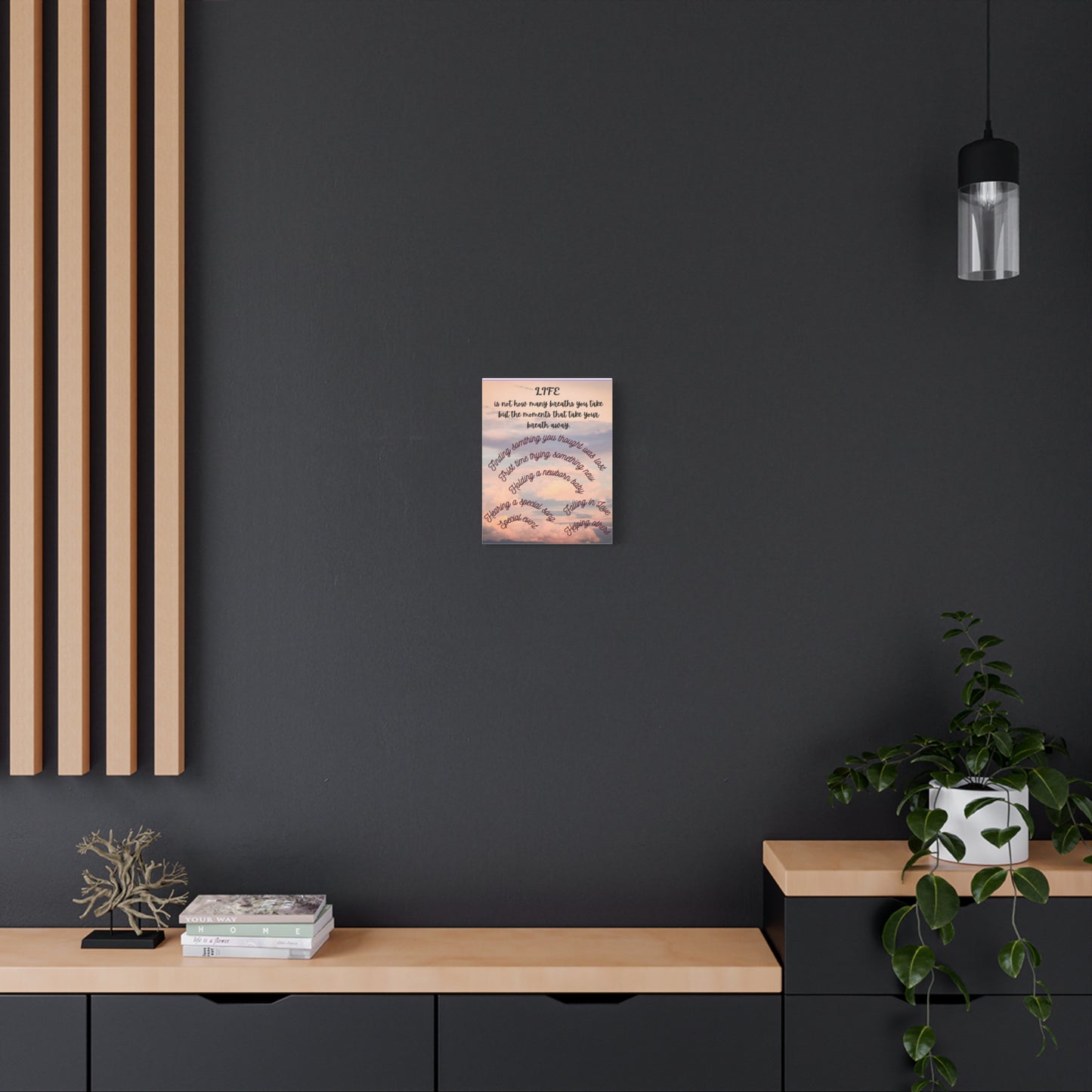 Inspirational Canvas Art - Life Moments