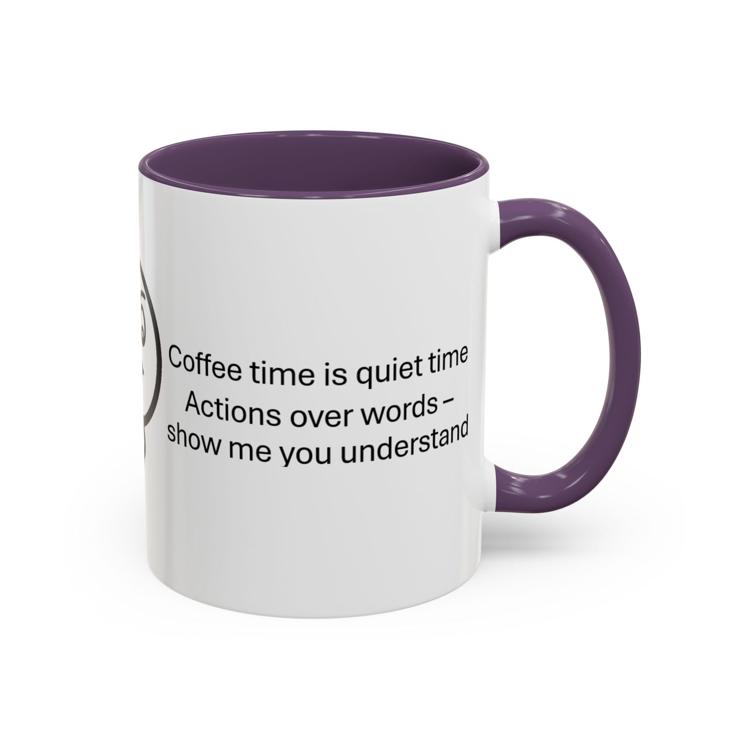 Quiet Time Coffee Mug | Inspirational 11oz & 15oz Cups | Perfect for Coffee Lovers & Gift for Friends