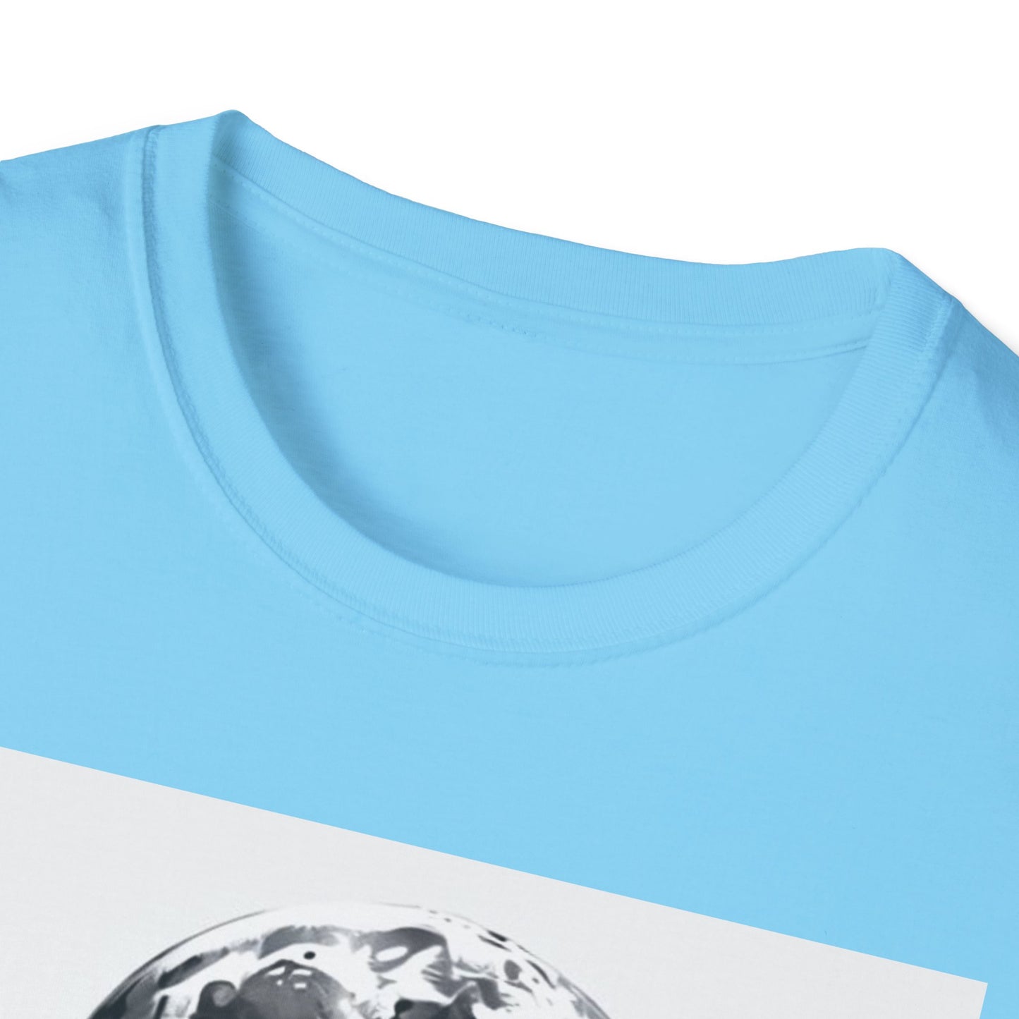 Moonlit Bear Unisex T-Shirt | Nature Lover Gift, Wildlife Tee, Outdoor Adventure Shirt, Graphic Apparel, Eco-Friendly Fashion