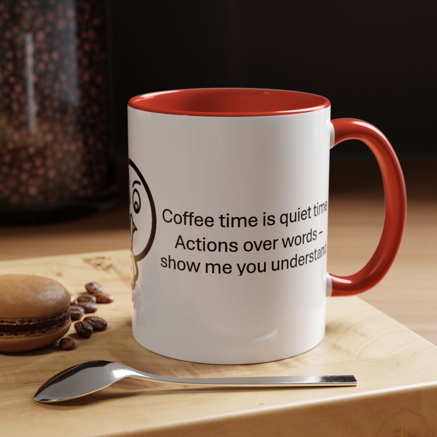 Quiet Time Coffee Mug | Inspirational 11oz & 15oz Cups | Perfect for Coffee Lovers & Gift for Friends