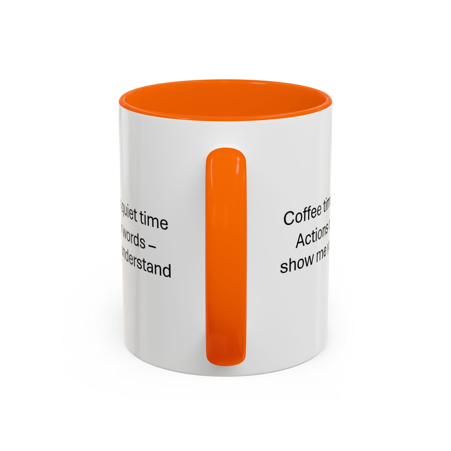 Quiet Time Coffee Mug | Inspirational 11oz & 15oz Cups | Perfect for Coffee Lovers & Gift for Friends