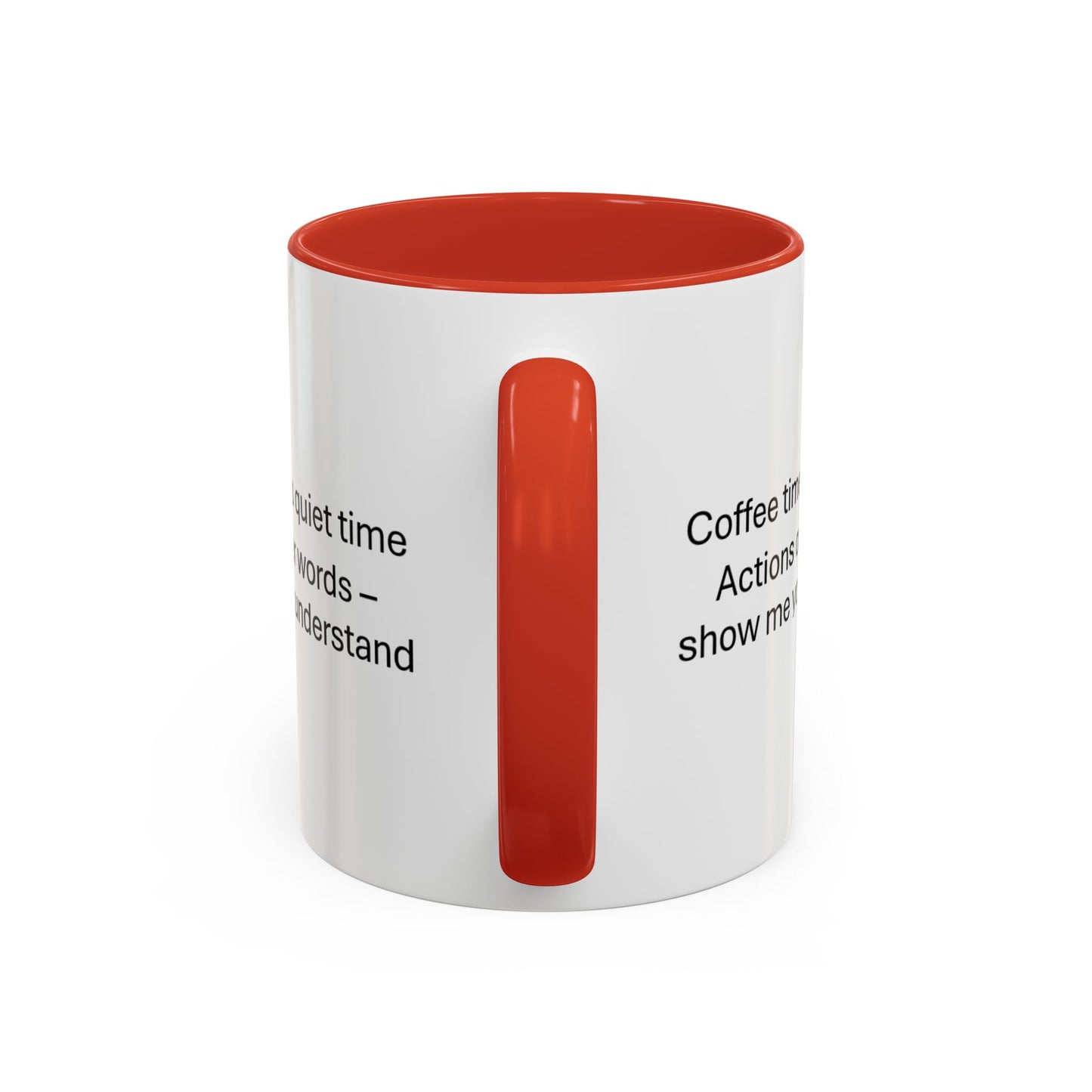 Quiet Time Coffee Mug | Inspirational 11oz & 15oz Cups | Perfect for Coffee Lovers & Gift for Friends