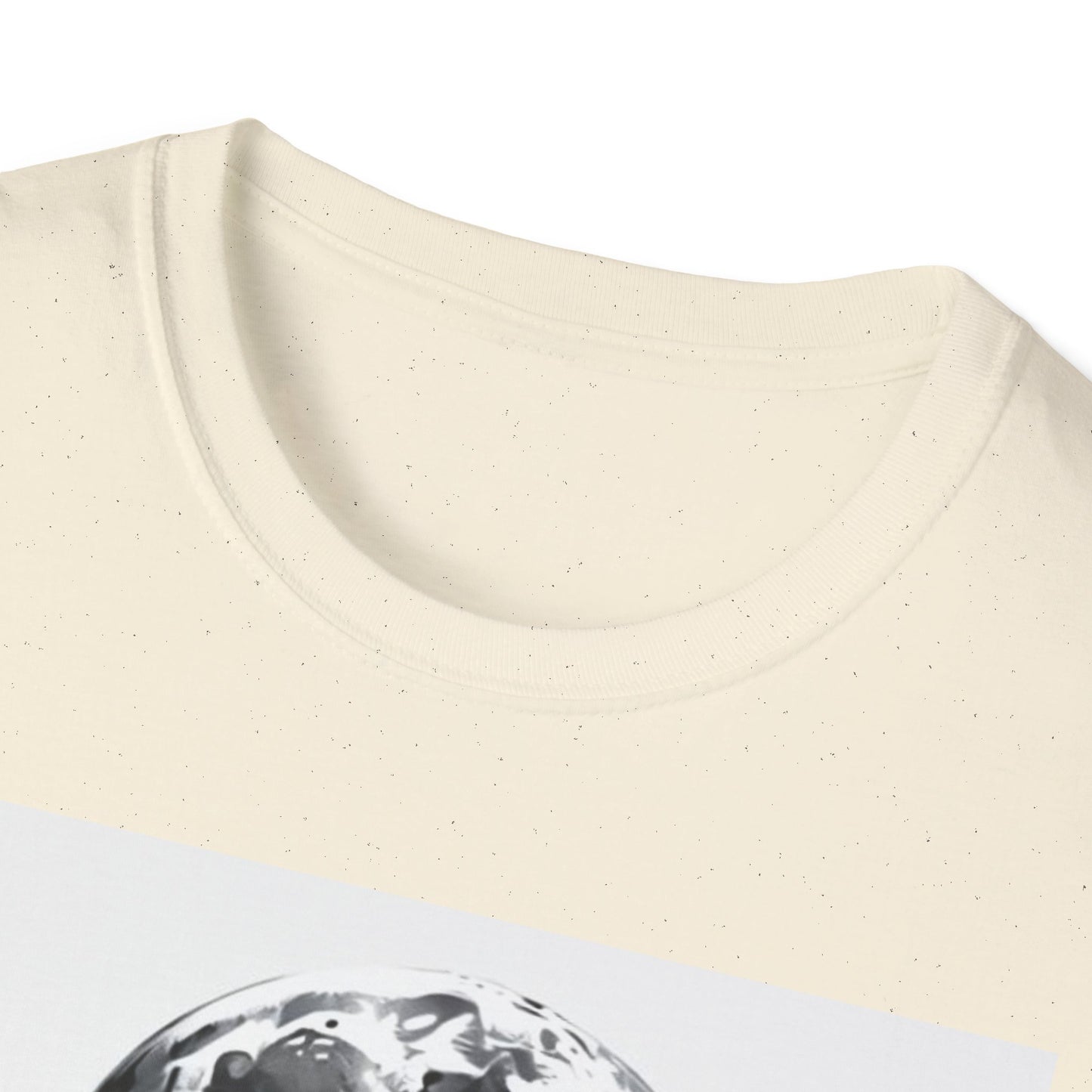 Moonlit Bear Unisex T-Shirt | Nature Lover Gift, Wildlife Tee, Outdoor Adventure Shirt, Graphic Apparel, Eco-Friendly Fashion