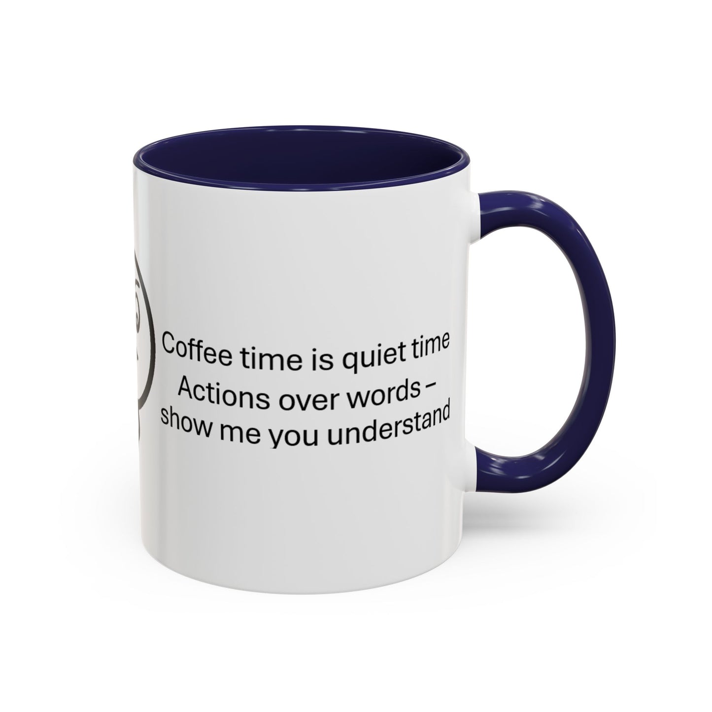 Quiet Time Coffee Mug | Inspirational 11oz & 15oz Cups | Perfect for Coffee Lovers & Gift for Friends