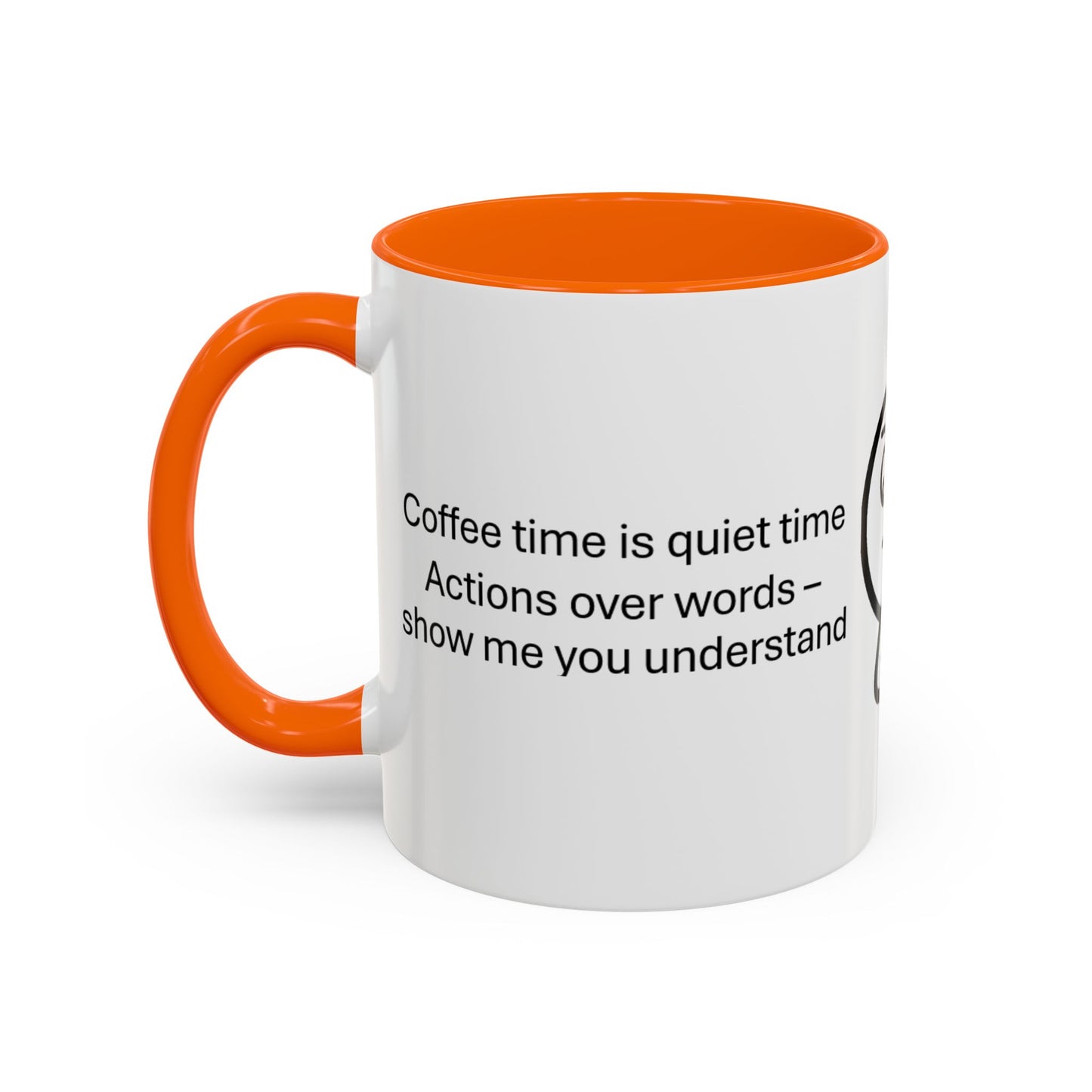 Quiet Time Coffee Mug | Inspirational 11oz & 15oz Cups | Perfect for Coffee Lovers & Gift for Friends
