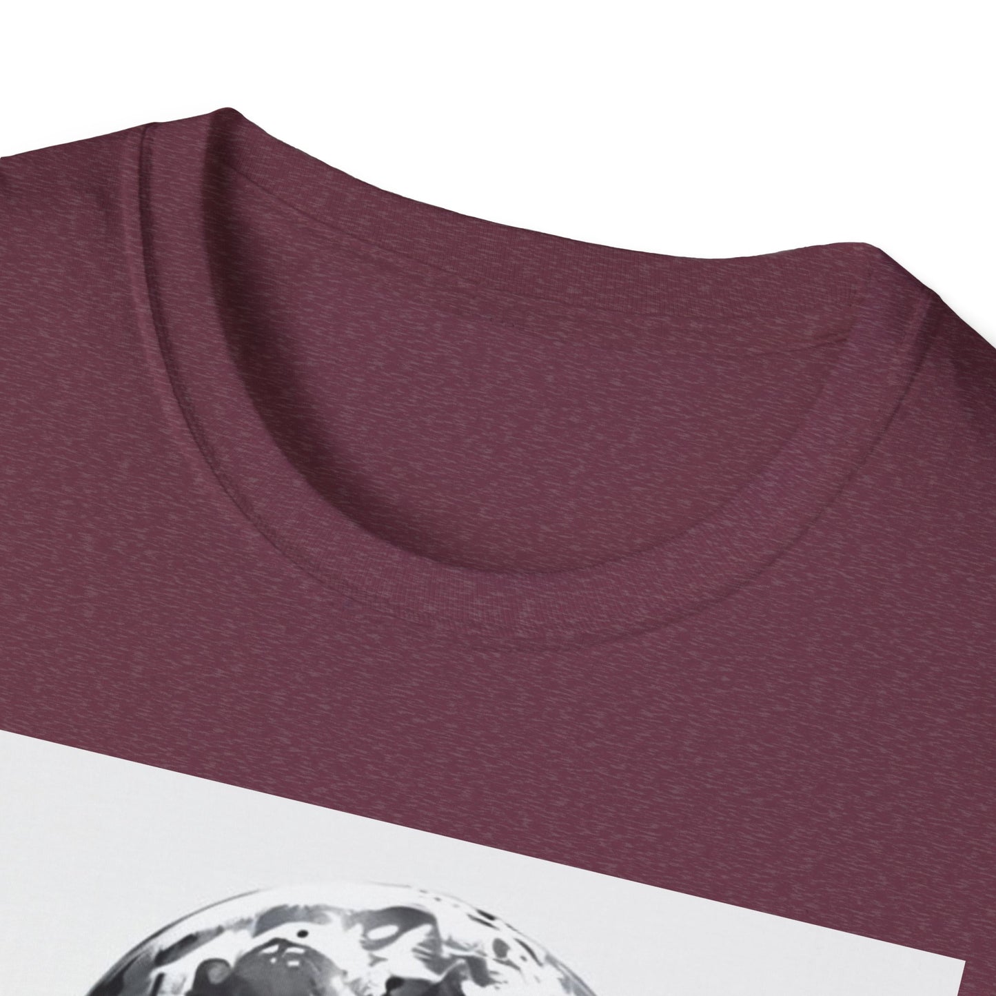 Moonlit Bear Unisex T-Shirt | Nature Lover Gift, Wildlife Tee, Outdoor Adventure Shirt, Graphic Apparel, Eco-Friendly Fashion