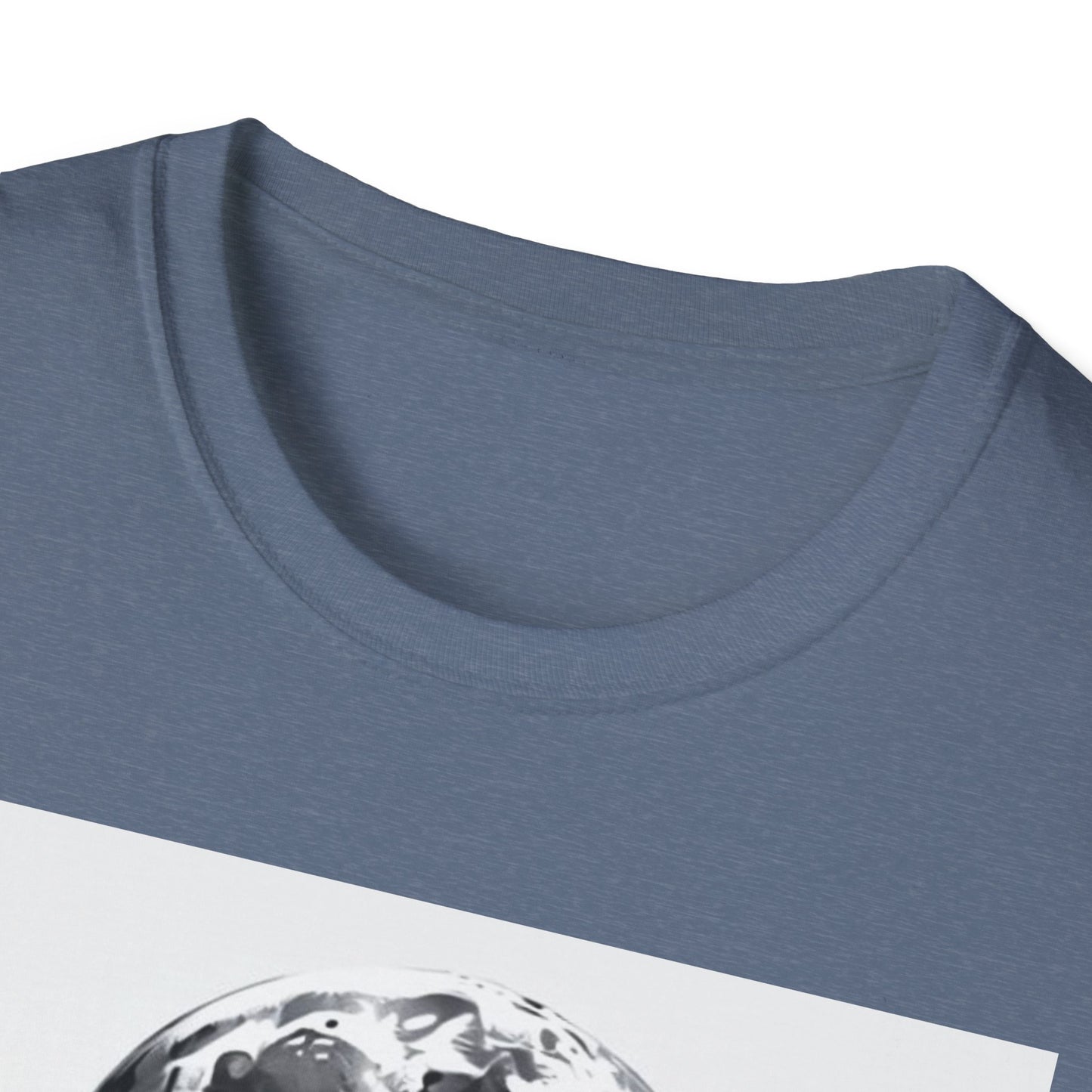 Moonlit Bear Unisex T-Shirt | Nature Lover Gift, Wildlife Tee, Outdoor Adventure Shirt, Graphic Apparel, Eco-Friendly Fashion