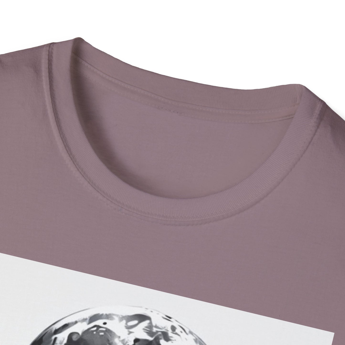 Moonlit Bear Unisex T-Shirt | Nature Lover Gift, Wildlife Tee, Outdoor Adventure Shirt, Graphic Apparel, Eco-Friendly Fashion