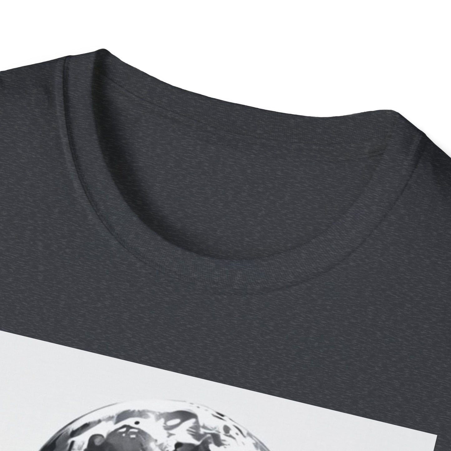 Moonlit Bear Unisex T-Shirt | Nature Lover Gift, Wildlife Tee, Outdoor Adventure Shirt, Graphic Apparel, Eco-Friendly Fashion