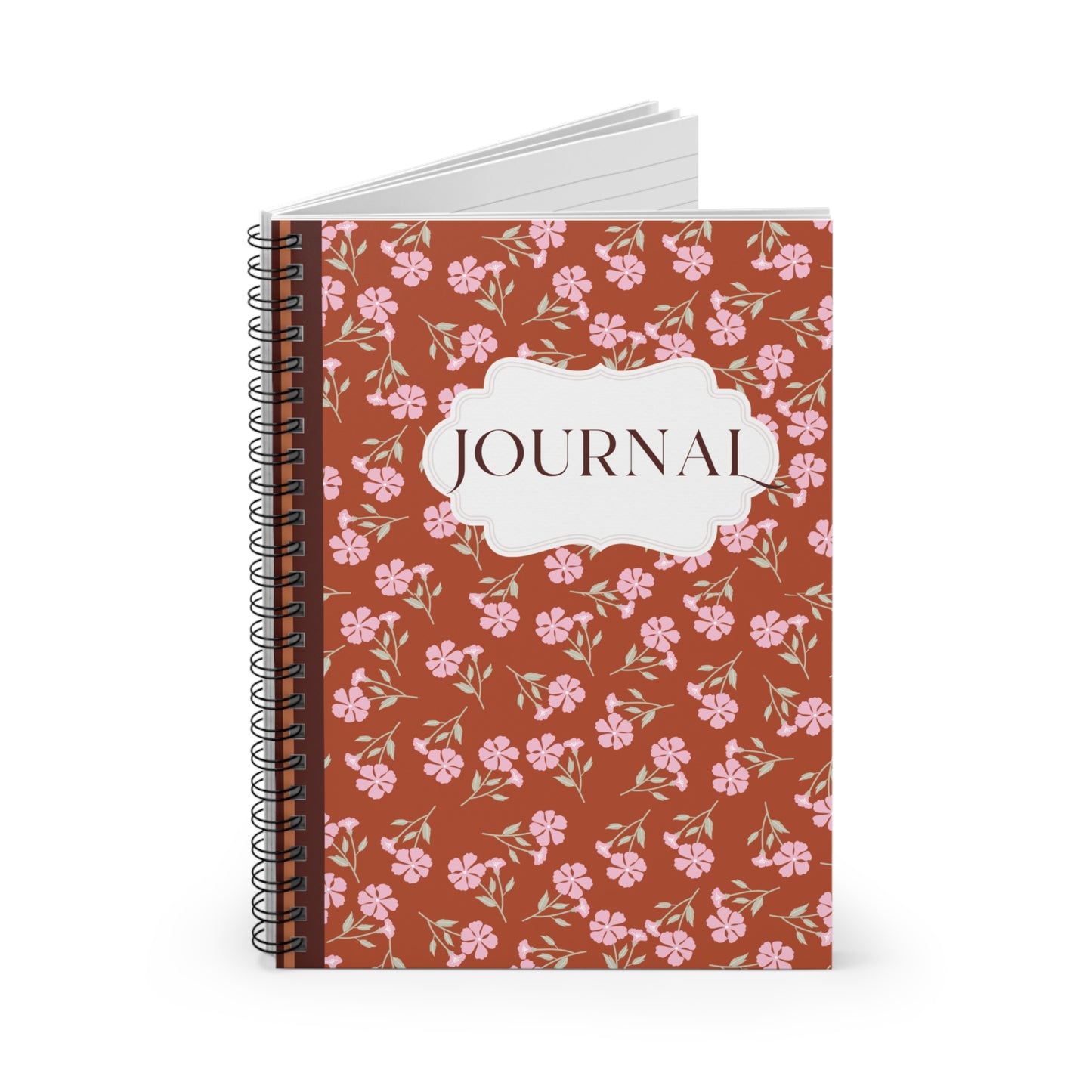 Floral Spiral Notebook - Perfect for Journaling, Writing, Gifts, Study,