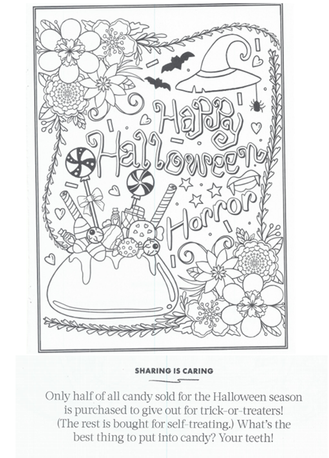 Halloween Coloring Book - This is a digital product