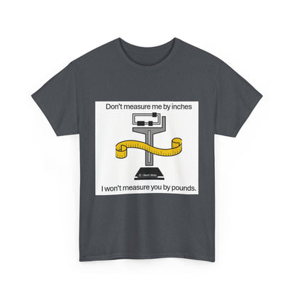 Body Positivity Statement Tee, Unisex Cotton Shirt, Funny Graphic T-Shirt, Self-Love Apparel, Fitness Motivation Tee, Gift for Friends