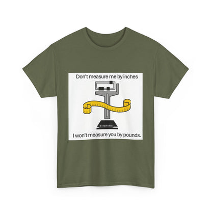 Body Positivity Statement Tee, Unisex Cotton Shirt, Funny Graphic T-Shirt, Self-Love Apparel, Fitness Motivation Tee, Gift for Friends
