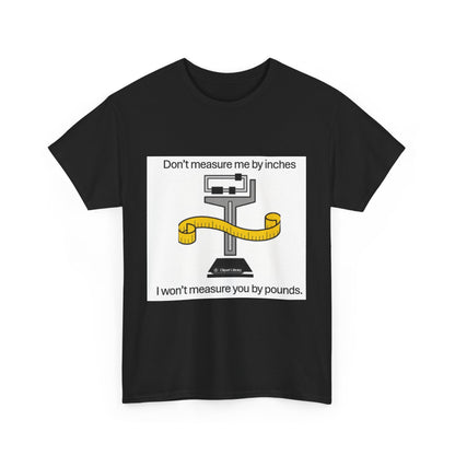 Body Positivity Statement Tee, Unisex Cotton Shirt, Funny Graphic T-Shirt, Self-Love Apparel, Fitness Motivation Tee, Gift for Friends