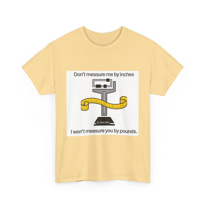 Body Positivity Statement Tee, Unisex Cotton Shirt, Funny Graphic T-Shirt, Self-Love Apparel, Fitness Motivation Tee, Gift for Friends