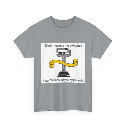 Body Positivity Statement Tee, Unisex Cotton Shirt, Funny Graphic T-Shirt, Self-Love Apparel, Fitness Motivation Tee, Gift for Friends