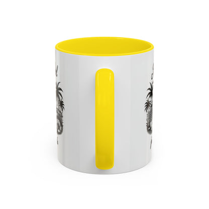 Florida Vibes Coffee Mug, Just a Girl from Florida Gift, Tropical Beach Mug, Souvenir Coffee Cup, Summery Drinkware