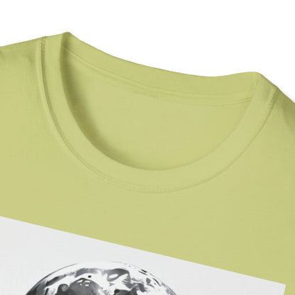 Moonlit Bear Unisex T-Shirt | Nature Lover Gift, Wildlife Tee, Outdoor Adventure Shirt, Graphic Apparel, Eco-Friendly Fashion