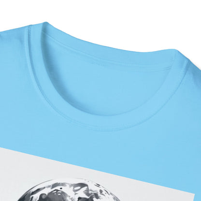 Moonlit Bear Unisex T-Shirt | Nature Lover Gift, Wildlife Tee, Outdoor Adventure Shirt, Graphic Apparel, Eco-Friendly Fashion