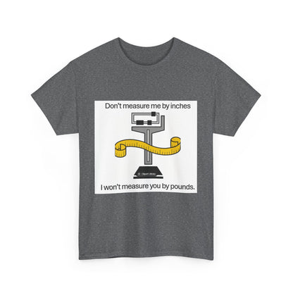 Body Positivity Statement Tee, Unisex Cotton Shirt, Funny Graphic T-Shirt, Self-Love Apparel, Fitness Motivation Tee, Gift for Friends