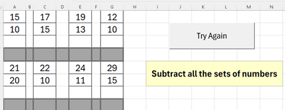 Addition and subtraction practice sheets - print out or use as a digital product