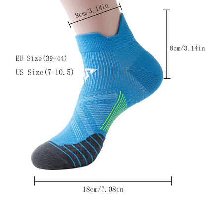 6 Pairs Compression Crew Running Socks Athletic Socks For Men With Cushion Work Hiking Basketball Sport Socks Pairs