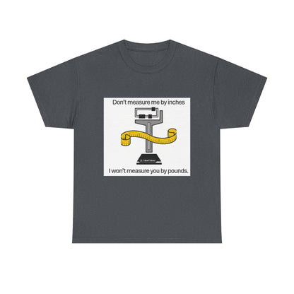 Body Positivity Statement Tee, Unisex Cotton Shirt, Funny Graphic T-Shirt, Self-Love Apparel, Fitness Motivation Tee, Gift for Friends
