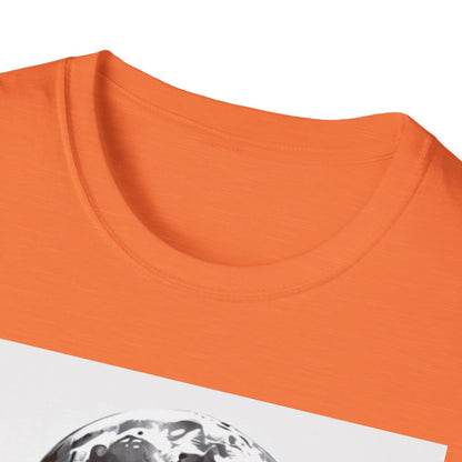 Moonlit Bear Unisex T-Shirt | Nature Lover Gift, Wildlife Tee, Outdoor Adventure Shirt, Graphic Apparel, Eco-Friendly Fashion