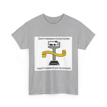Body Positivity Statement Tee, Unisex Cotton Shirt, Funny Graphic T-Shirt, Self-Love Apparel, Fitness Motivation Tee, Gift for Friends