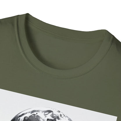 Moonlit Bear Unisex T-Shirt | Nature Lover Gift, Wildlife Tee, Outdoor Adventure Shirt, Graphic Apparel, Eco-Friendly Fashion