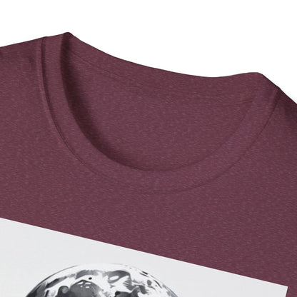 Moonlit Bear Unisex T-Shirt | Nature Lover Gift, Wildlife Tee, Outdoor Adventure Shirt, Graphic Apparel, Eco-Friendly Fashion