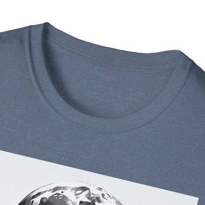 Moonlit Bear Unisex T-Shirt | Nature Lover Gift, Wildlife Tee, Outdoor Adventure Shirt, Graphic Apparel, Eco-Friendly Fashion