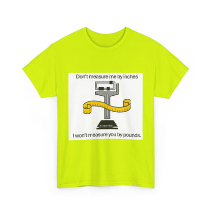 Body Positivity Statement Tee, Unisex Cotton Shirt, Funny Graphic T-Shirt, Self-Love Apparel, Fitness Motivation Tee, Gift for Friends
