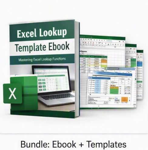 Excel Lookup Template Ebook - Stop the manually repeating steps
