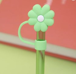 Reusable 10mm Silicone Straw Topper Compatible with Cup 30 & 40 Oz Tumbler Cup Accessories Straw Tip Cover Cap Lid