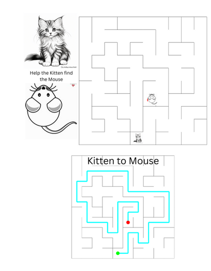 Printable activity sheets, Maze, Coloring, Cross Puzzles, Journals, and More