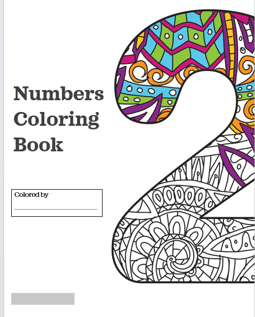 Coloring Book 1-9 - This is a digital product