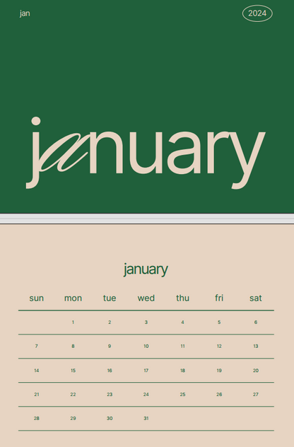 2024 Printable Calendars