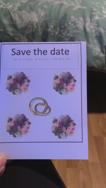 Wedding Invite Cards - Digital Downloads   $3.00