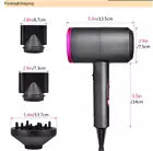 Ionic Hair Dryer with Diffuser & Directional Attachments-2 Speed/3 Heat Setting